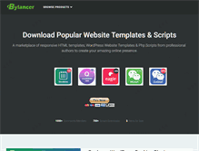 Tablet Screenshot of bylancer.com